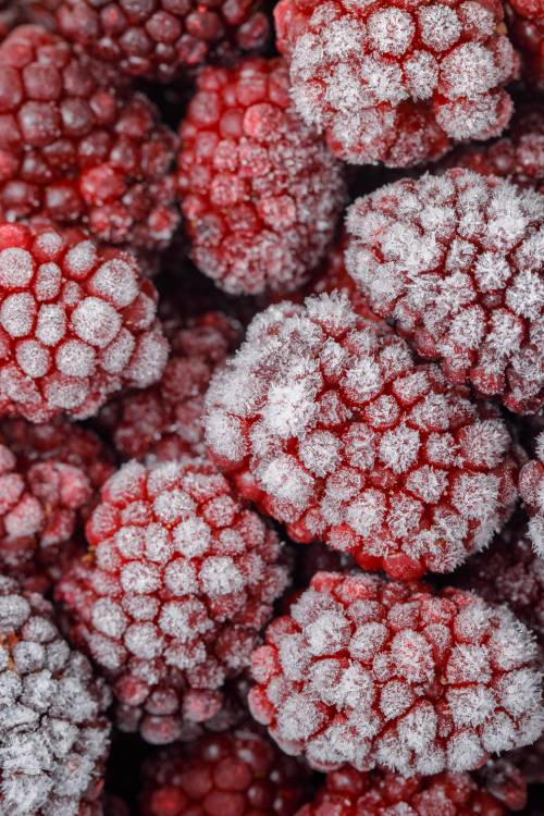 Strawberries frozen